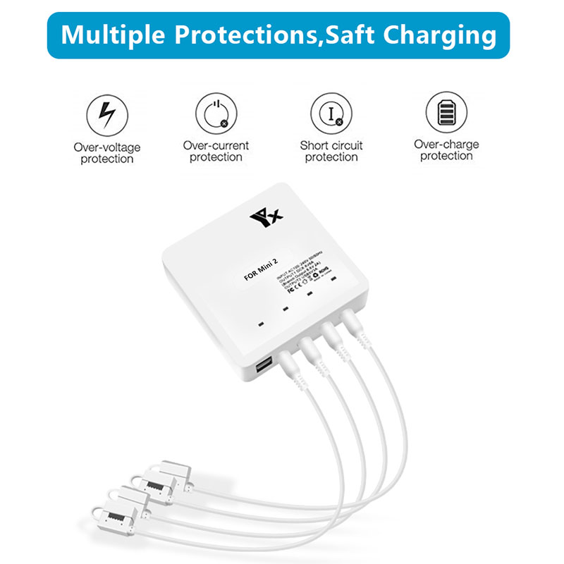 YX 6IN1 Fast Smart Battery Cha - Drone Battery Smart avis et prix