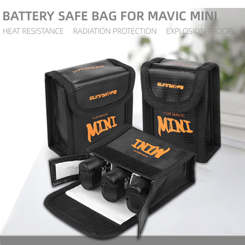 Battery Safe Bag for DJI MINI  - Drone Battery Bag avis et prix