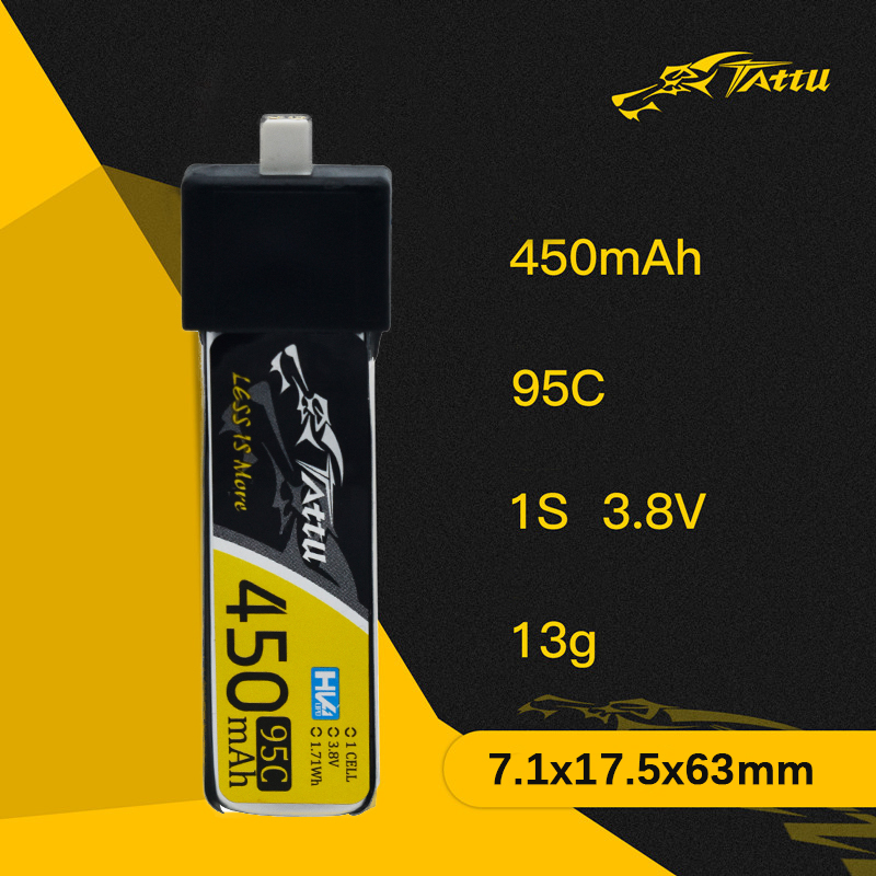 3Pcs NEW TATTU 450/500/550mAh  - Drone Battery 4S avis et prix