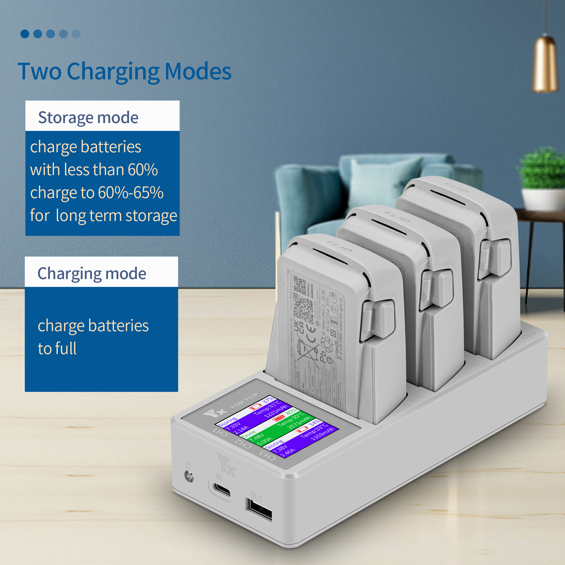3 IN 1 Battery Charger For DJI - Drone Battery Parallel Board avis et prix