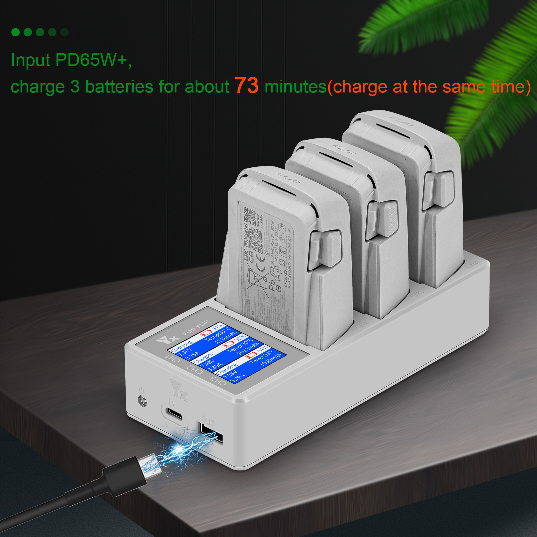 3 IN 1 Battery Charger For DJI - Drone Battery Parallel Board avis et prix