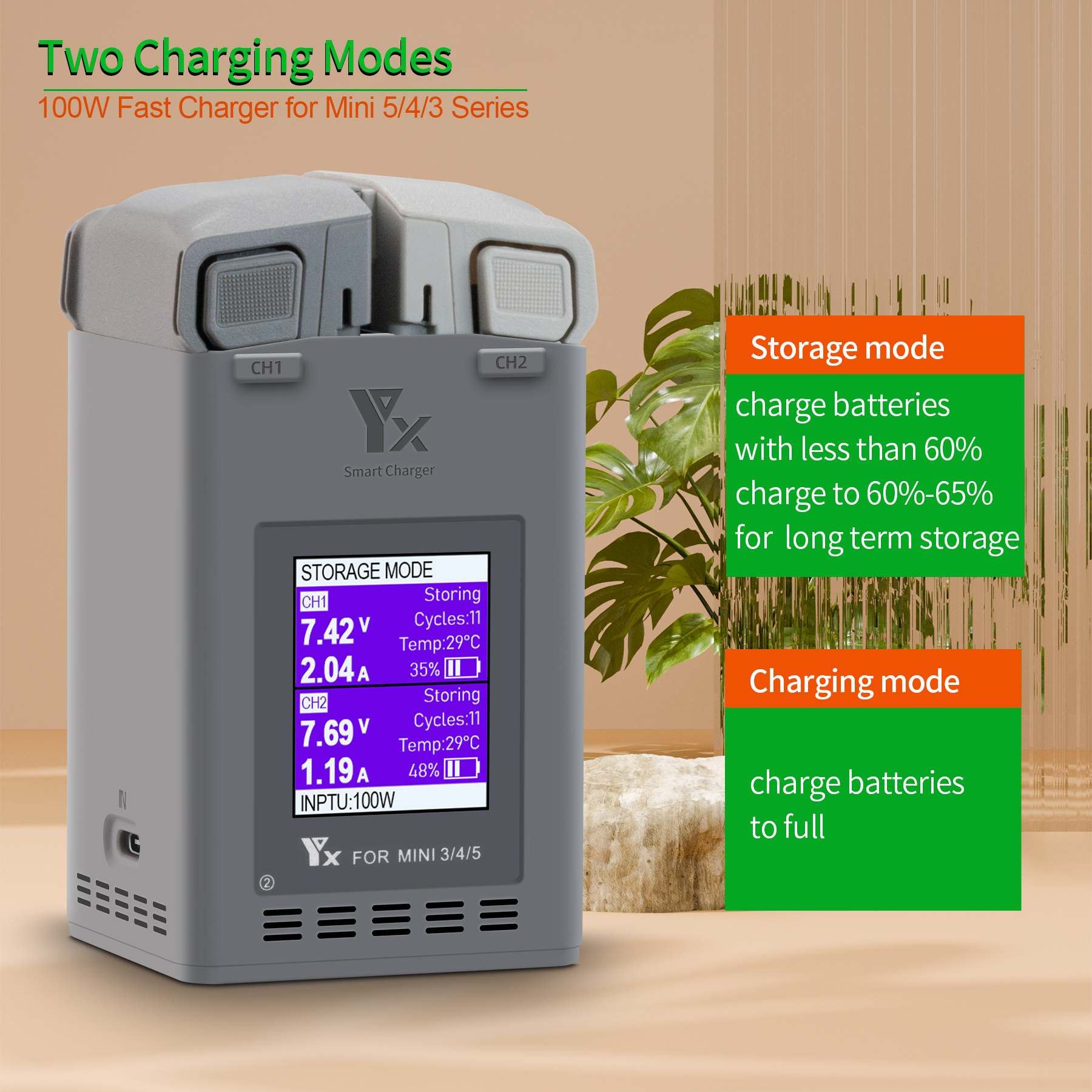 100W Intelligent Battery Charg - Drone Battery Balance Charger avis et prix