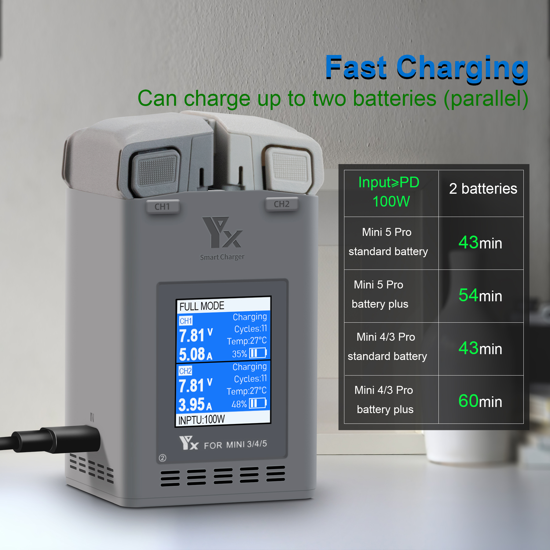 100W Intelligent Battery Charg - Drone Battery Balance Charger avis et prix