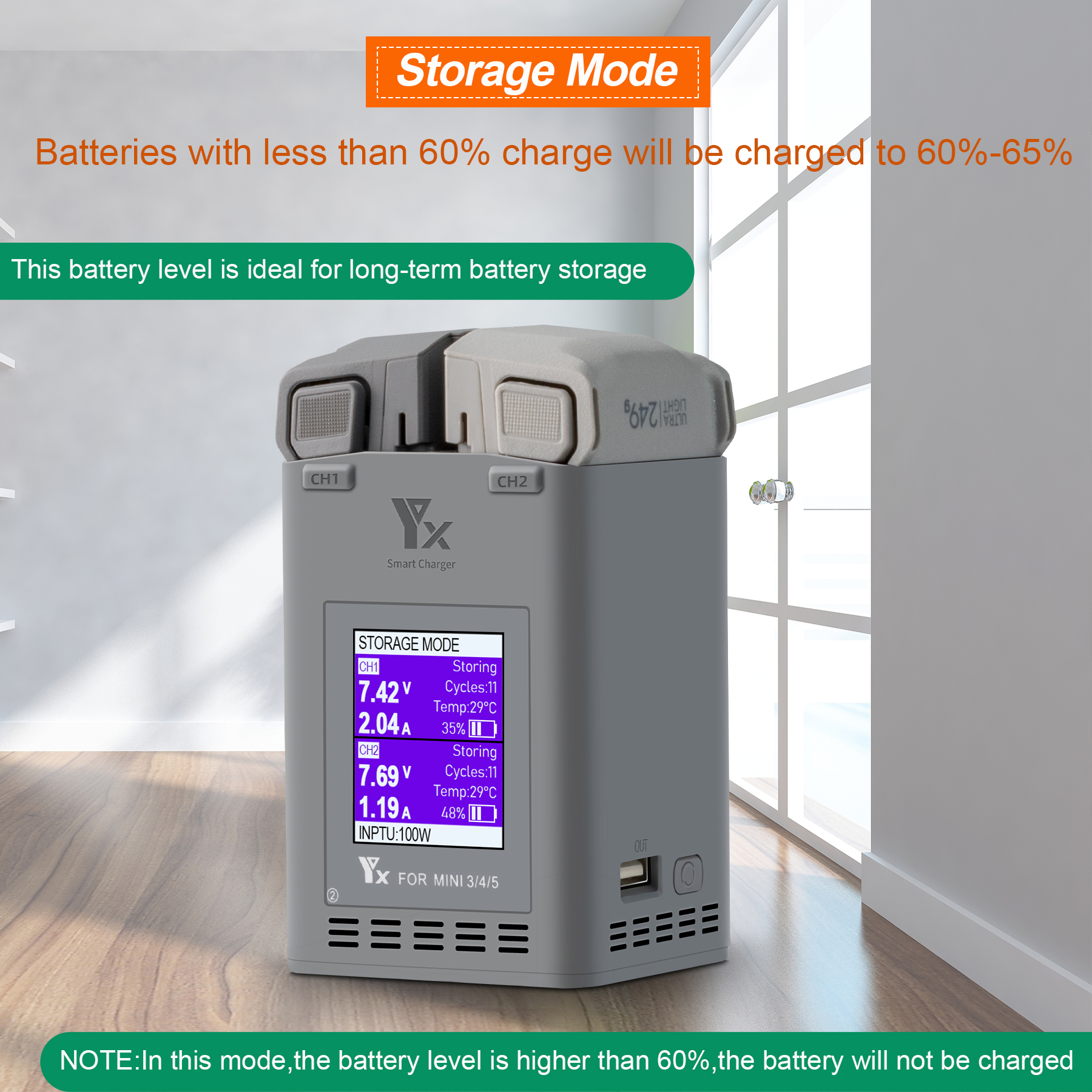 100W Intelligent Battery Charg - Drone Battery Balance Charger avis et prix