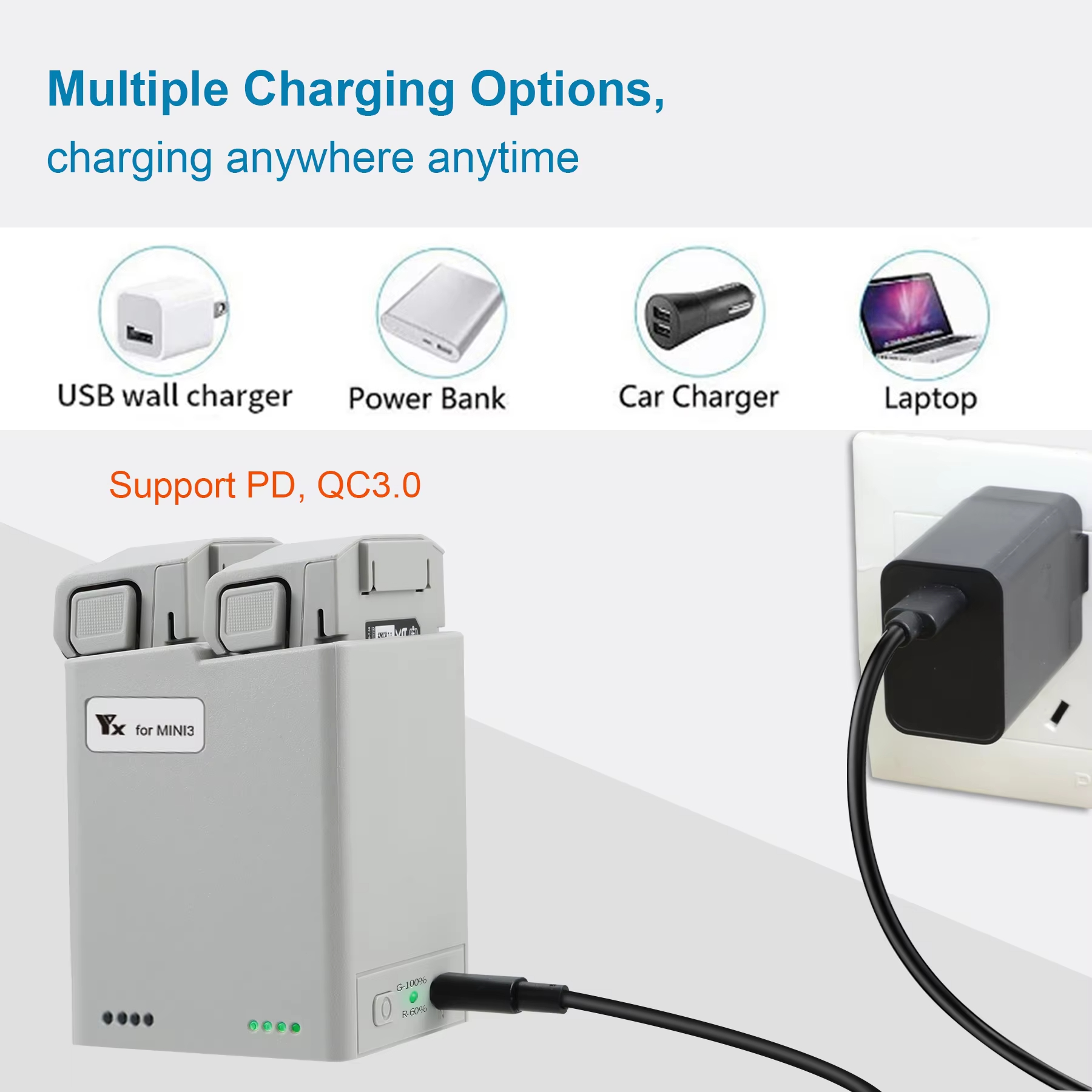 For DJI Mini 3Pro/4Pro Battery - Drone Battery Balance Charger avis et prix