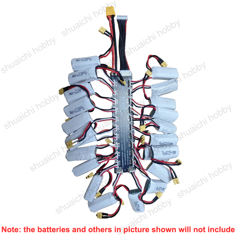 1PCS 2S (7.4V) Battery Paralle - Drone Battery Parallel Board avis et prix