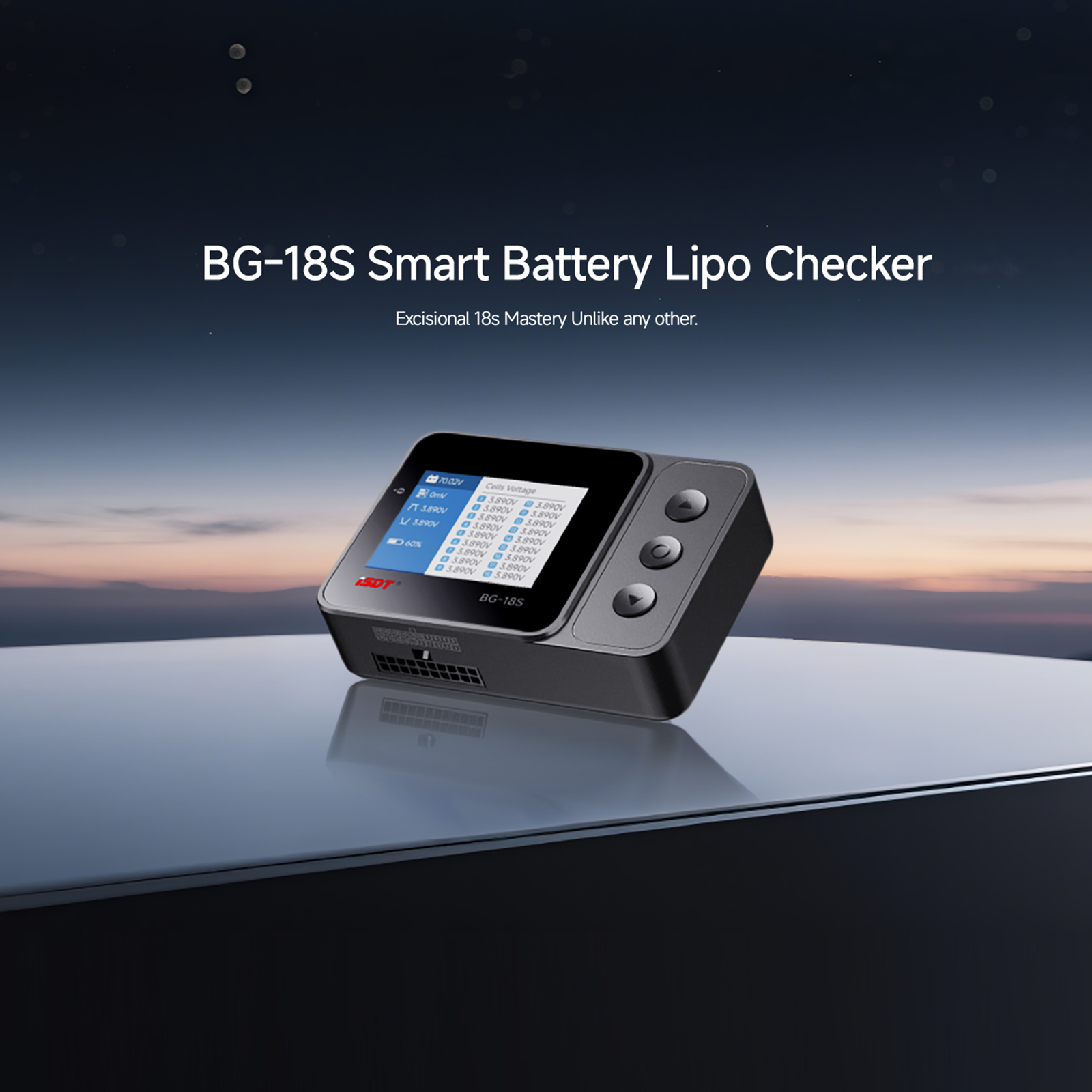 ISDT BG-18S Smart Battery Chec - Drone Battery Voltage Checker avis et prix