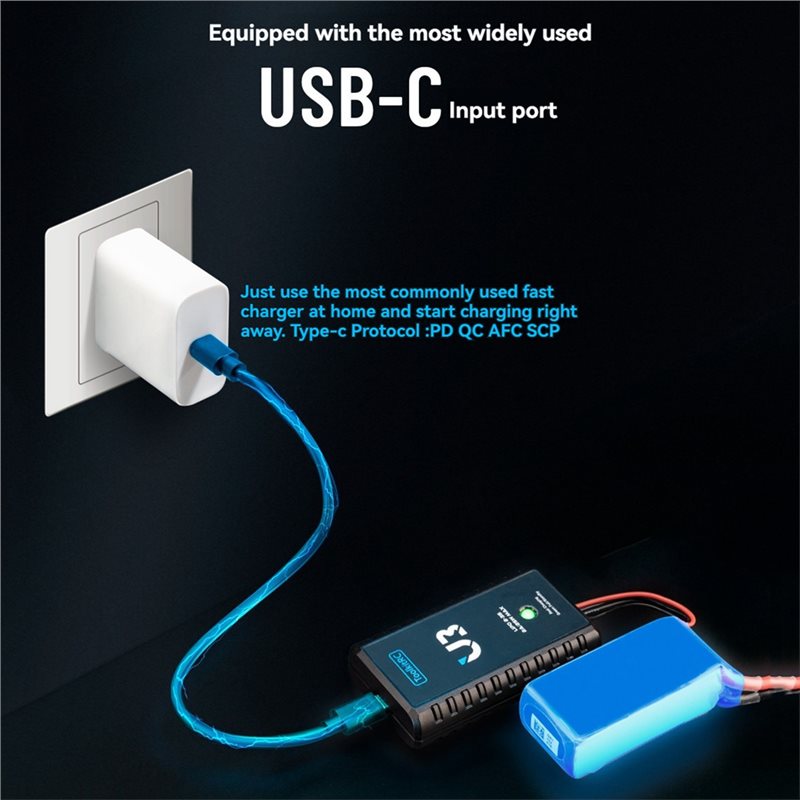 Toolkitrc U3 Battery 2A 25W 2- - Drone Battery 3S avis et prix
