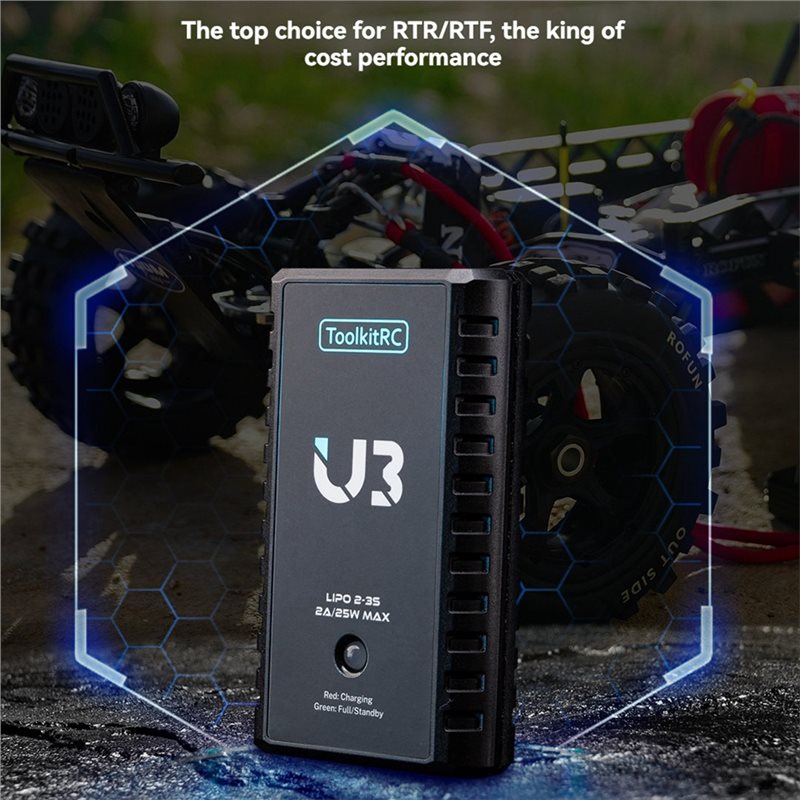 Toolkitrc U3 Battery 2A 25W 2- - Drone Battery 3S avis et prix