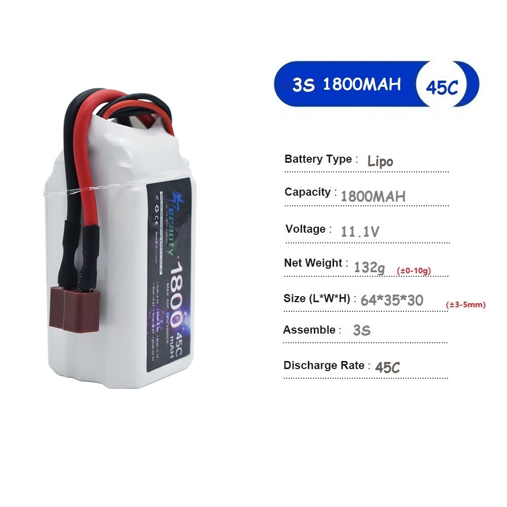 11.1V LiPo Battery 3S 1500mah  - Drone Battery 3S avis et prix