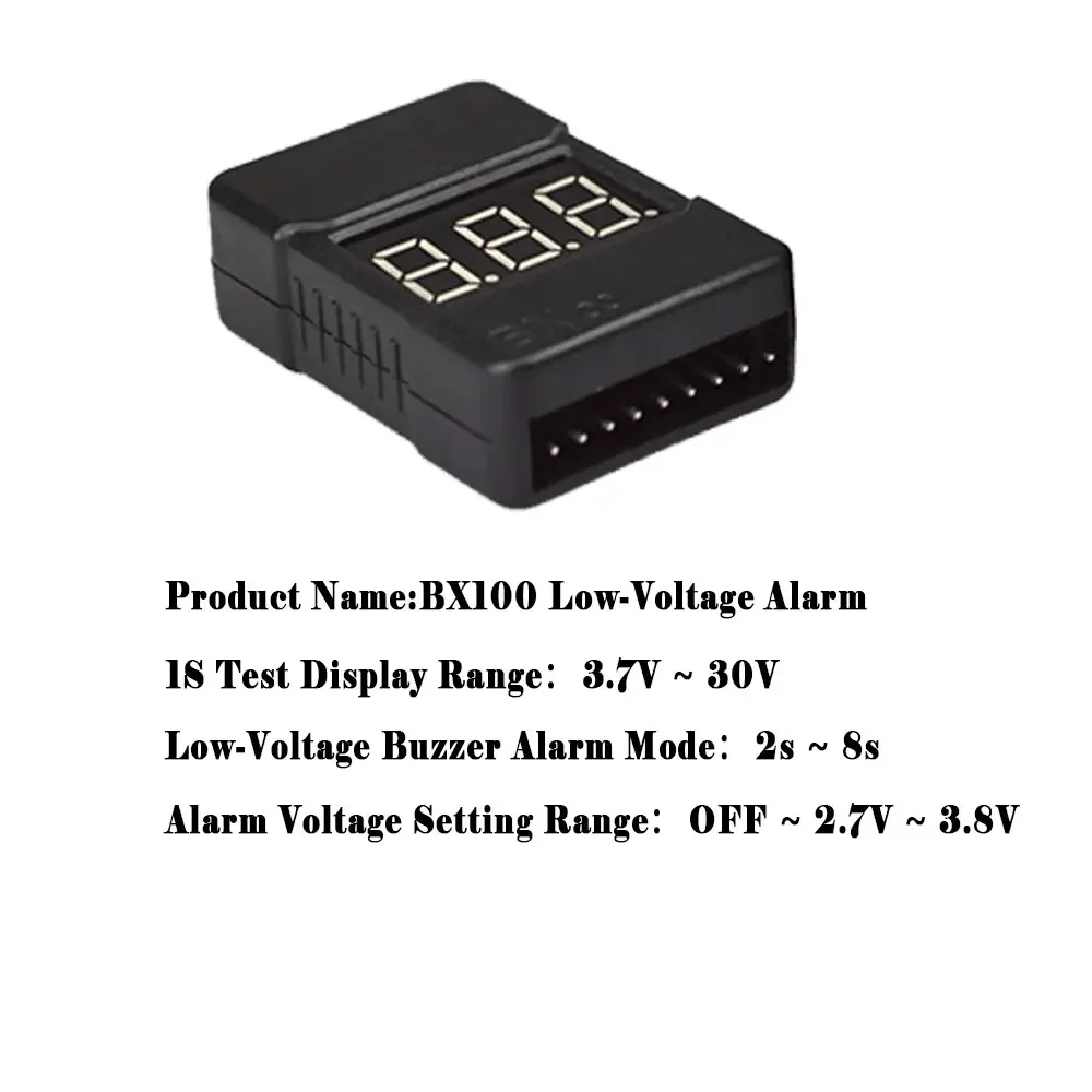 BX100 1-8S Lipo Battery Voltag - Drone Battery Alarm avis et prix