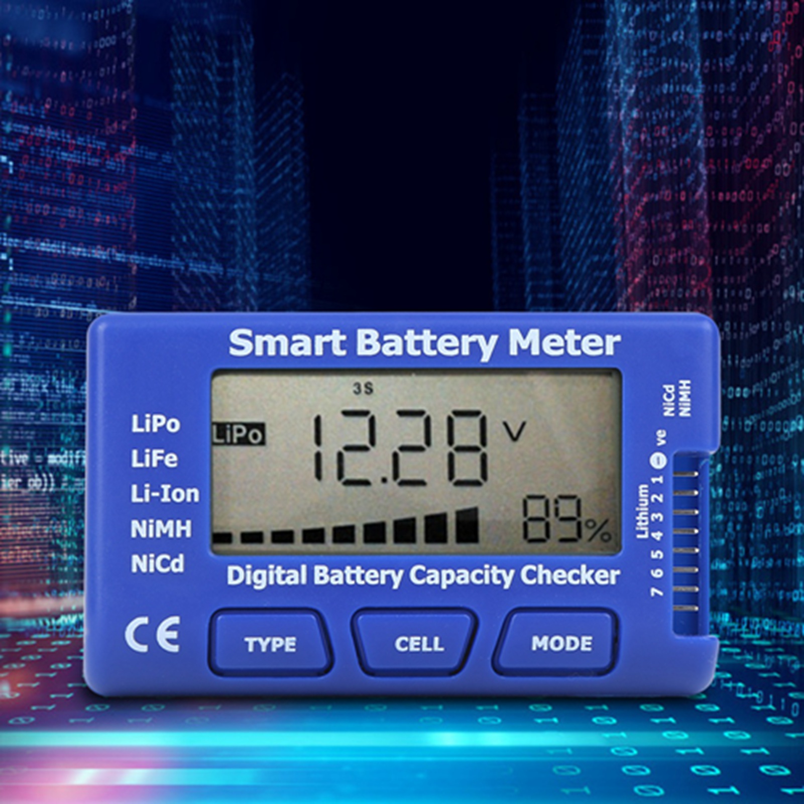 5‑In‑1 Intelligent Digital Bat - Drone Battery Voltage Checker avis et prix