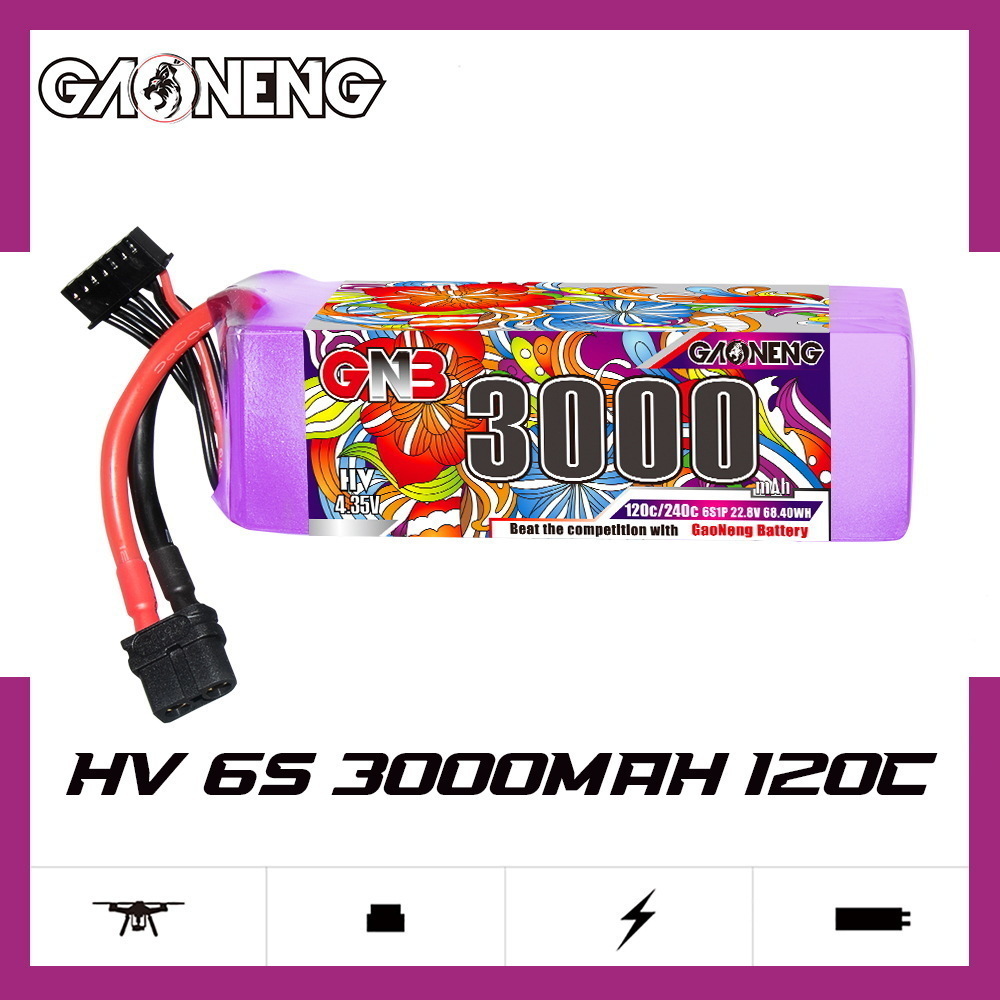 GNB Lipo Battery 6S 22.8V 3000 - Drone Battery Plate avis et prix