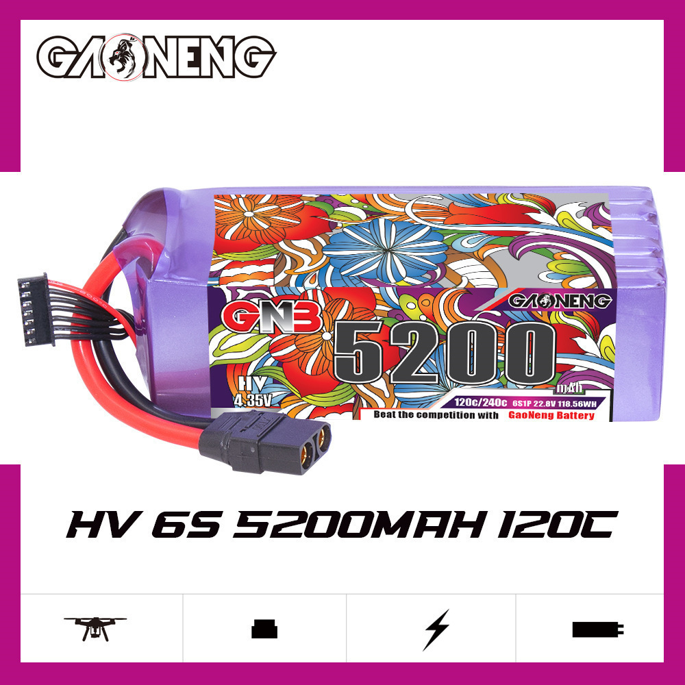 GNB Lipo Battery 6S 22.8V 3000 - Drone Battery Plate avis et prix