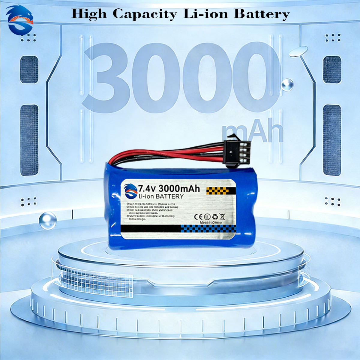 Skymaker 7.4V 3000mAh 2S Li-Io - Drone Battery Li-Ion avis et prix