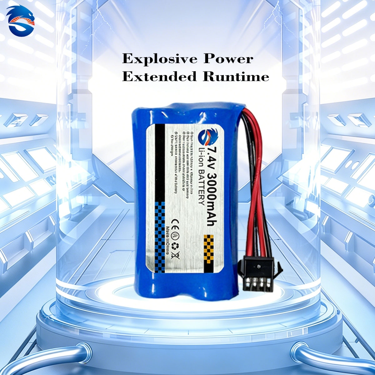 Skymaker 7.4V 3000mAh 2S Li-Io - Drone Battery Li-Ion avis et prix