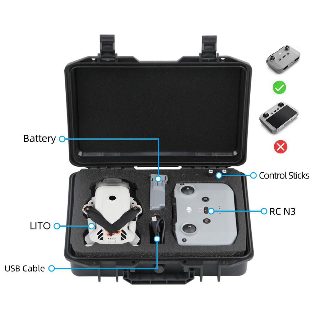 Portable Carrying Case for DJI - Drone Battery Bag avis et prix