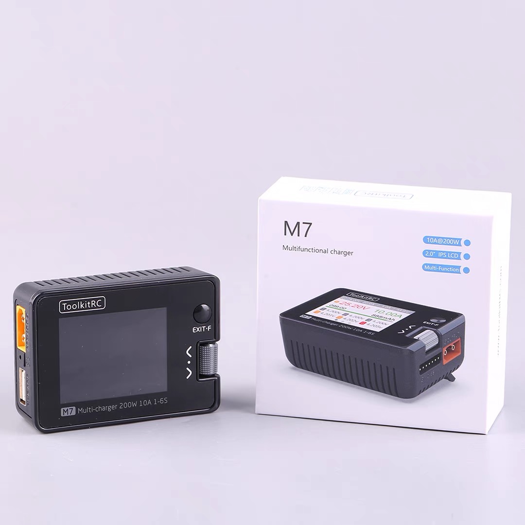 For ToolkitRC M7 200W 10A DC C - Drone Battery Voltage Checker avis et prix
