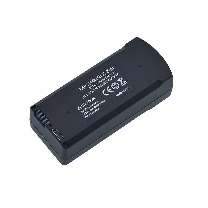 GPS V198 7.4V 3000mAh Battery  - Drone Battery Lipo avis et prix