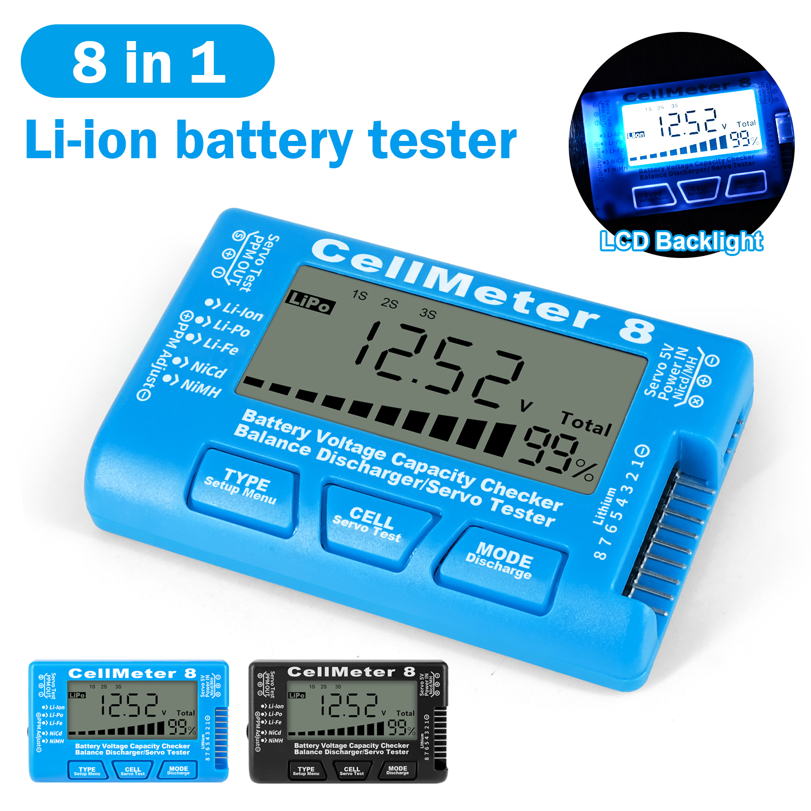 Rc Cellmeter-8 Digital Battery - Drone Battery Voltage Checker avis et prix