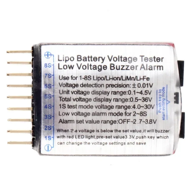 1/2/5PCS RC Voltage Display Ba - Drone Battery Alarm avis et prix