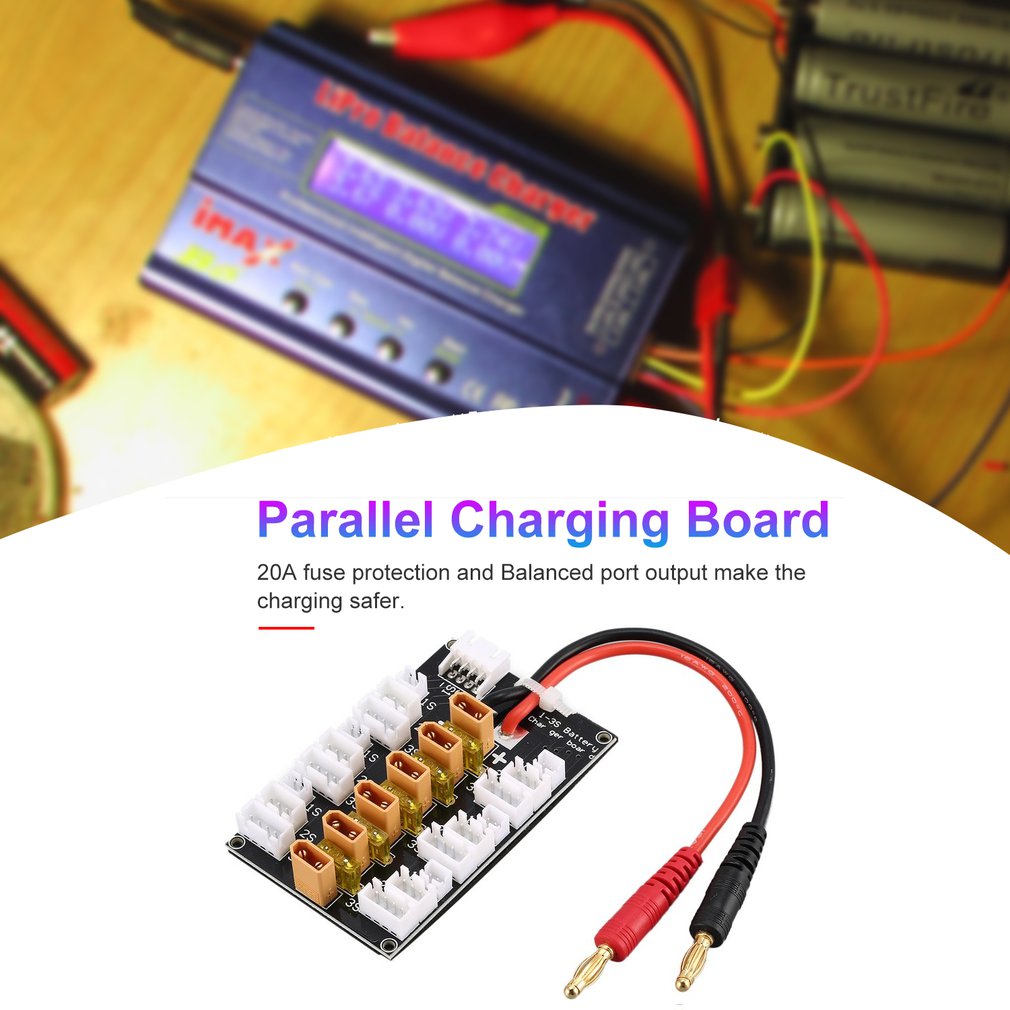 1S-3S 20A XT30 Plug Lipo Batte - Drone Battery Parallel Board avis et prix