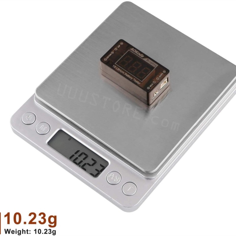 AOKoda AOK-041 1S LiPo Battery - Drone Battery Voltage Checker avis et prix